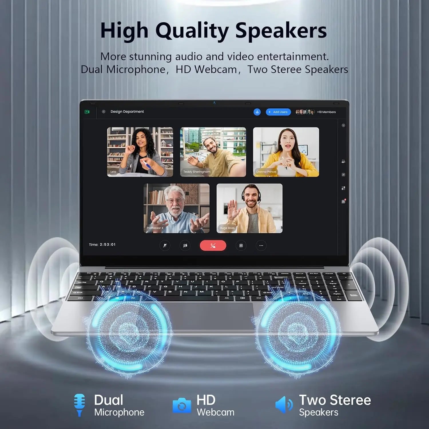 2026 Latest Laptop, 8GB RAM 512GB SSD Laptop, 15.6 Inch 2K FHD Display,Celeron N4020C Processor, Thin & Portable Laptop,Dual Wifi, USB 3.0*2, BT,200W Front Webcam,Full-Featured Type-C,6500Mah Battery