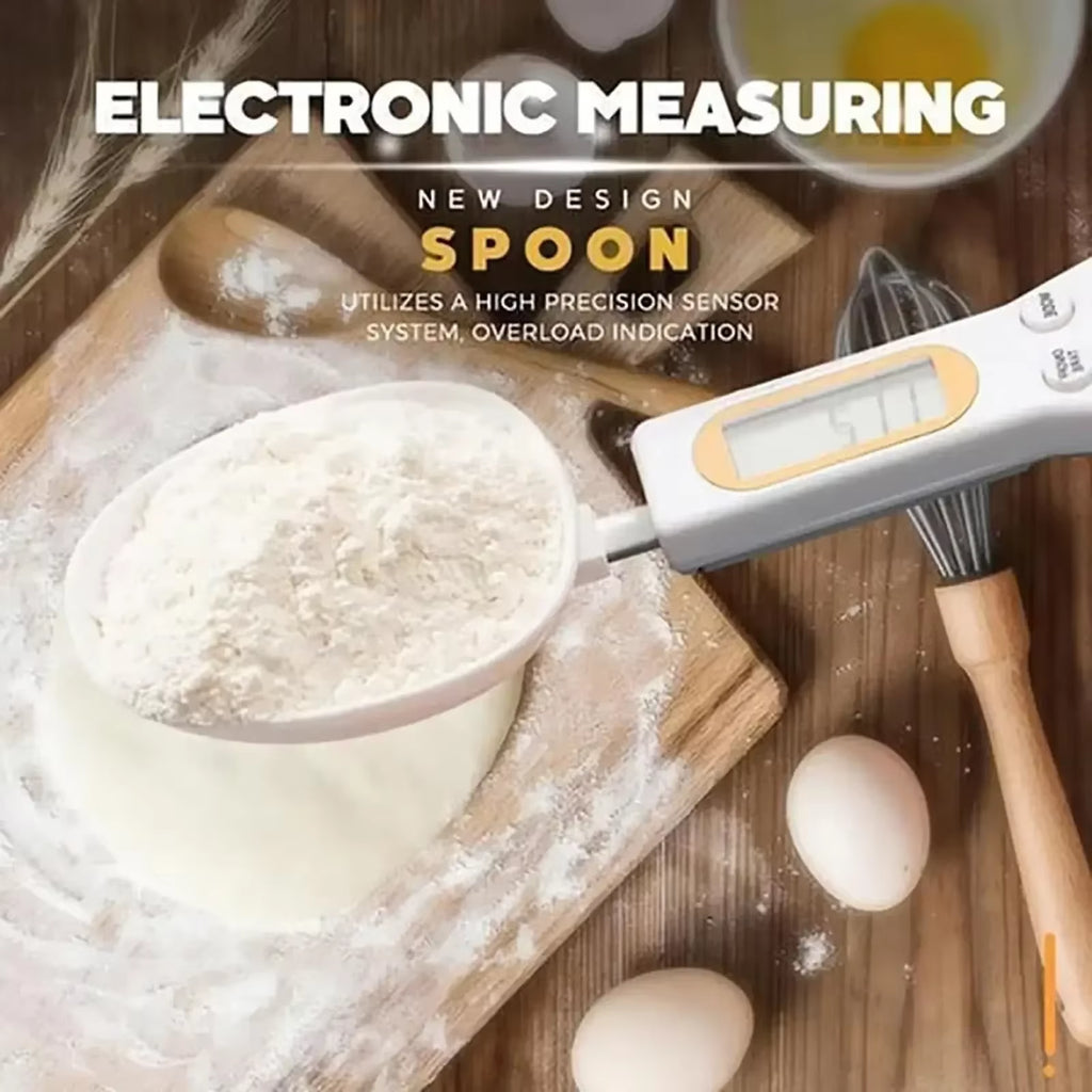 Electronic Measuring Spoon Scale Household Small Mini Electronic Scale Weighing Spoon Kitchen Seasoning Portion Control Scale