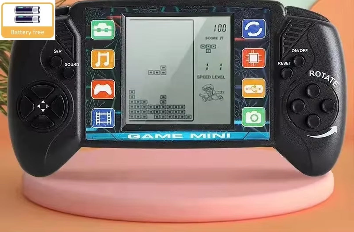 Portable Handheld Game Console BRICK GAME Handheld Players Nostalgic Educational Toys Pocket 4 Colors Classic Childhood Gift