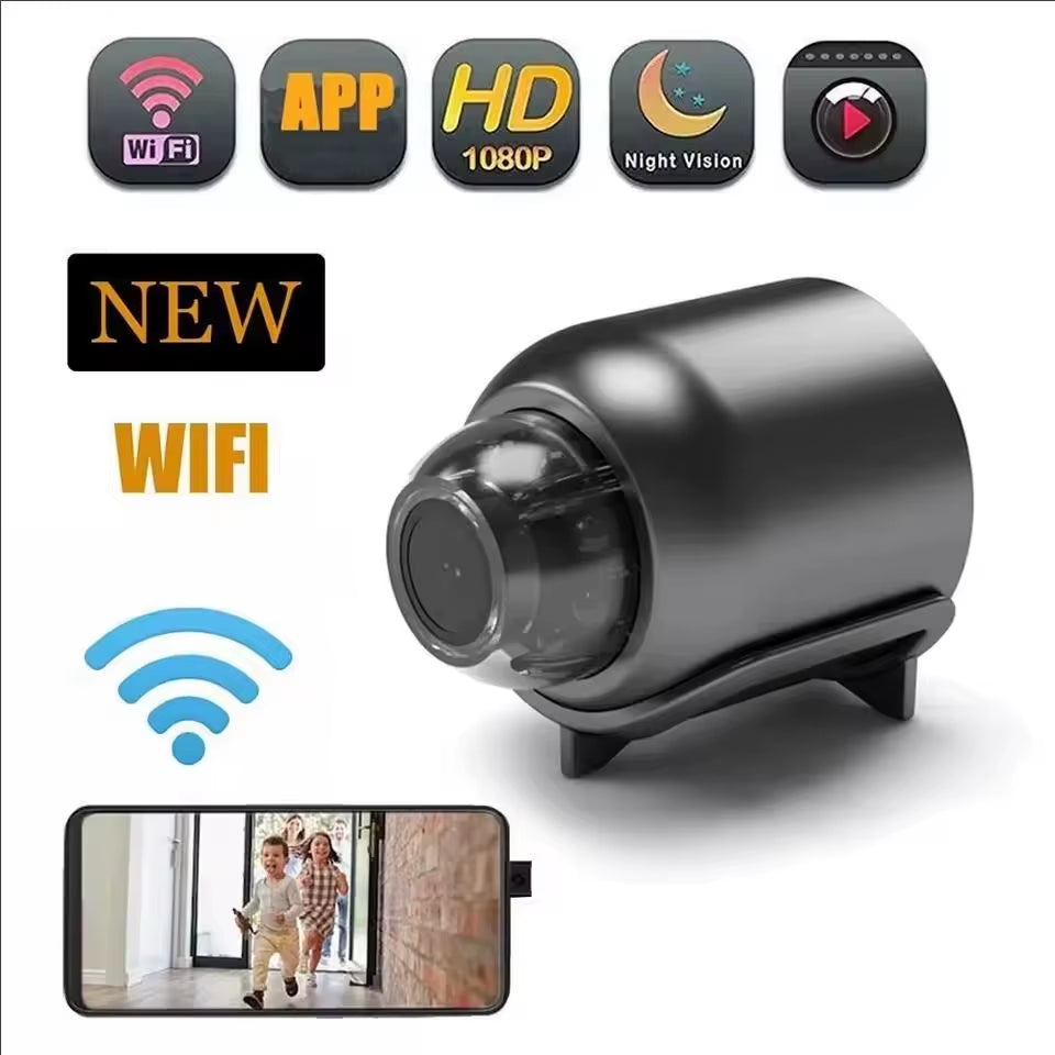 1080P HD Mini Camera Wifi Wireless HD Night Vision Camera Home X5 Remote Camera Kids Pet Safety Monitoring