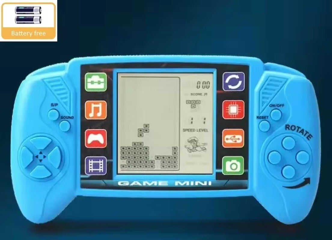 Portable Handheld Game Console BRICK GAME Handheld Players Nostalgic Educational Toys Pocket 4 Colors Classic Childhood Gift