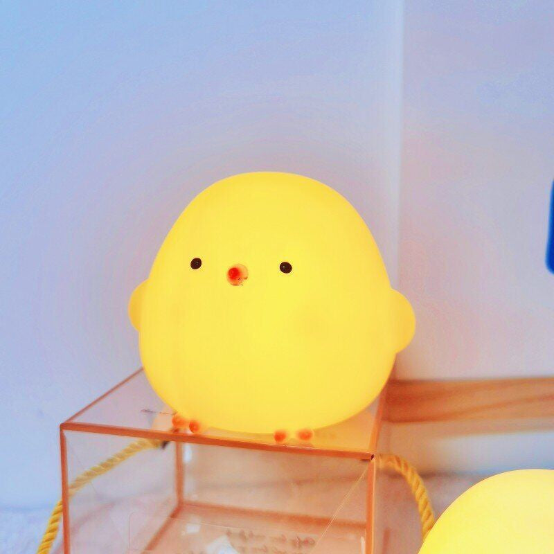 Cute Chicken Sleep Lamp USB Charging Cartoon Night Light