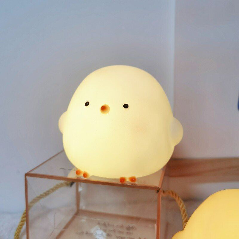 Cute Chicken Sleep Lamp USB Charging Cartoon Night Light